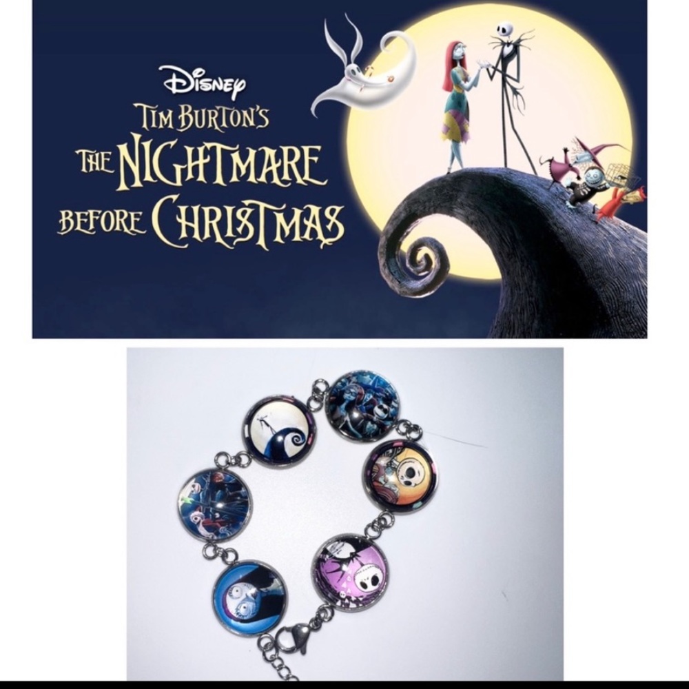 Disney Nightmare Before Christmas Character Bracelet